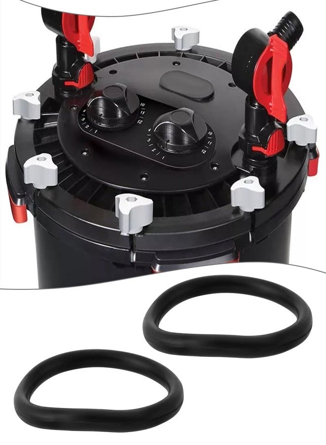 Briny River 8pcs Aquarium Fish Tank Top Cover Click-Fit O-Ring A20212 O-Ring A-20212 Aquarium Fish Tank Seal Compatible with FX4 FX5 FX6 Aquarium Fish Tank 1.13x0.1 Inch - Image 3